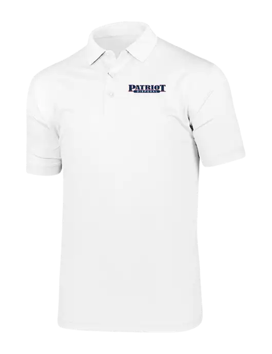 Callaway Vibrant Bright White Ventilated Polo w/Patriot Disposal Logo