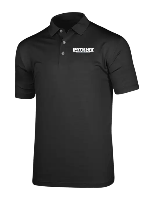 Callaway Vibrant Black Ventilated Polo w/Patriot Disposal Logo