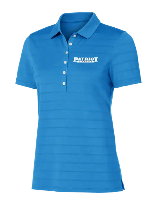 Callaway Womens Royal Blue Ventilated Polo w/Patriot Disposal Logo