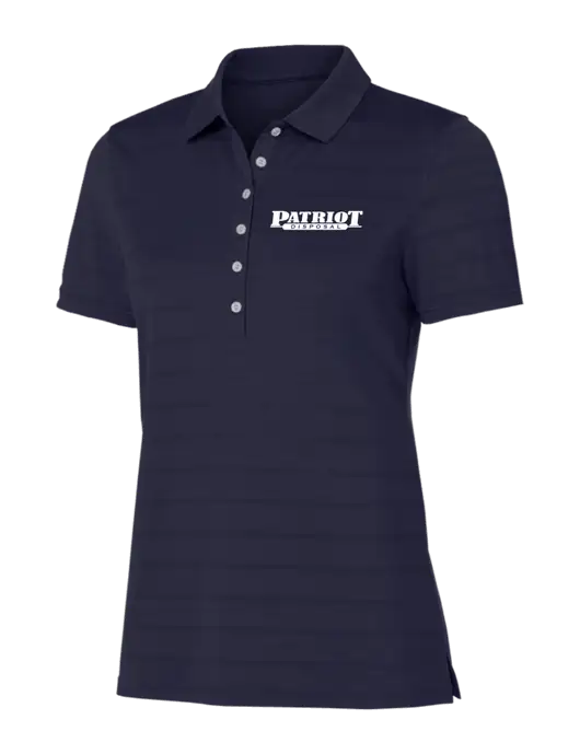 Callaway Womens Navy Ventilated Polo w/Patriot Disposal Logo