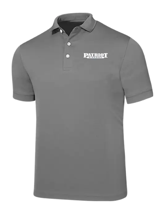 Callaway Ottoman Medium Grey Polo w/Patriot Disposal Logo