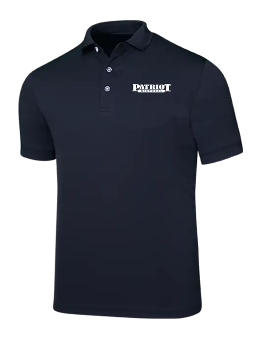 Callaway Ottoman Navy Polo w/Patriot Disposal Logo