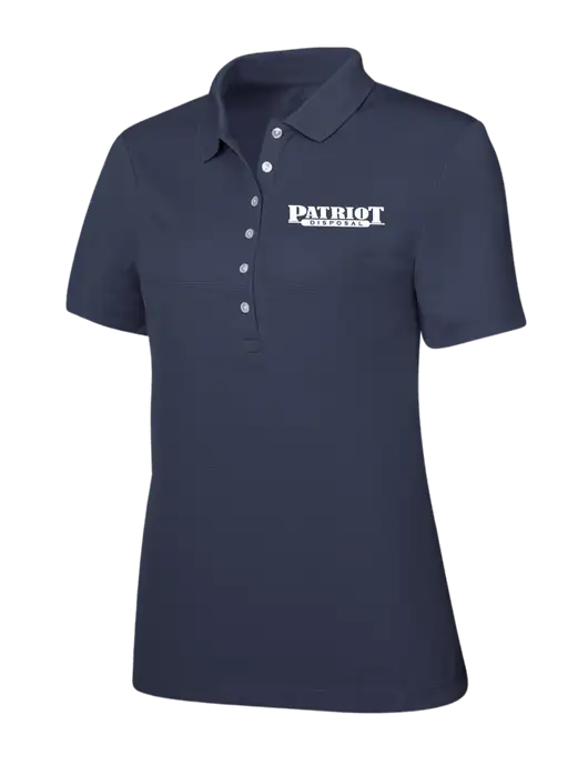 Callaway Womens Ottoman Navy Polo w/Patriot Disposal Logo