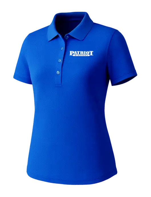 Callaway Womens Core Royal Performance Polo w/Patriot Disposal Logo