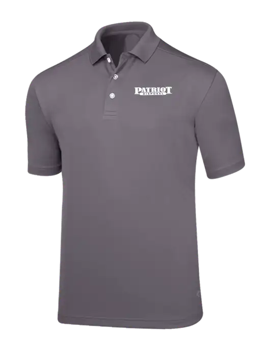 Callaway Core Medium Grey Performance Polo w/Patriot Disposal Logo