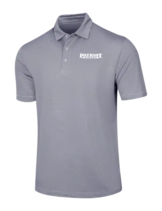 Callaway Navy Fine Line Stripe Polo w/Patriot Disposal Logo