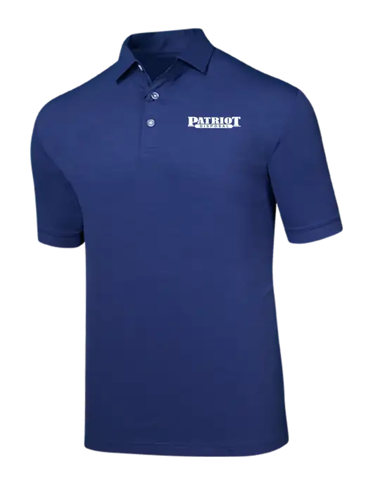Callaway Navy Fashion Tonal Polo w/Patriot Disposal Logo