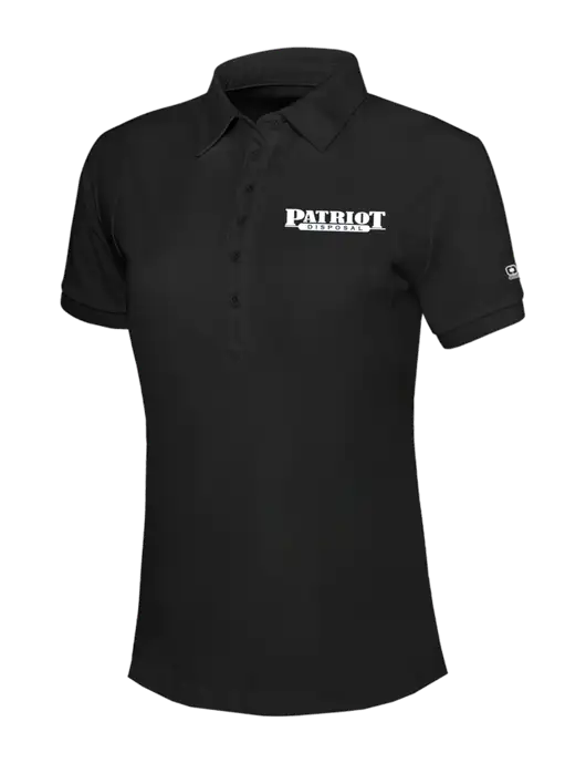 OGIO Womens Blacktop Jewel Polo w/Patriot Disposal Logo