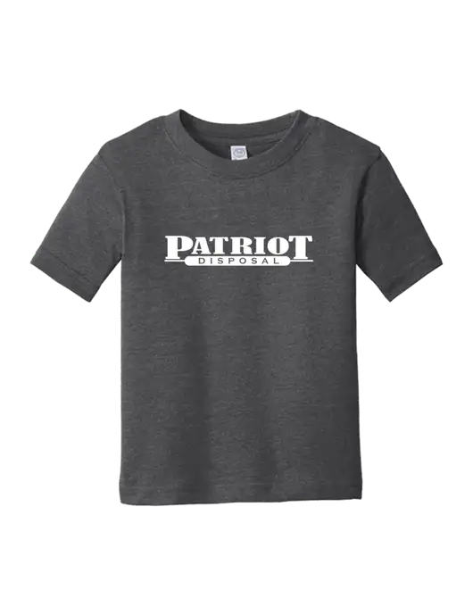 Rabbit Skins Vintage Smoke Toddler Fine Jersey Tee w/Patriot Disposal Logo