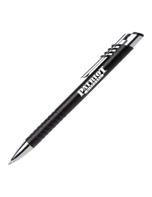 Schirhart Black Pen - Black Ink w/Patriot Disposal Logo