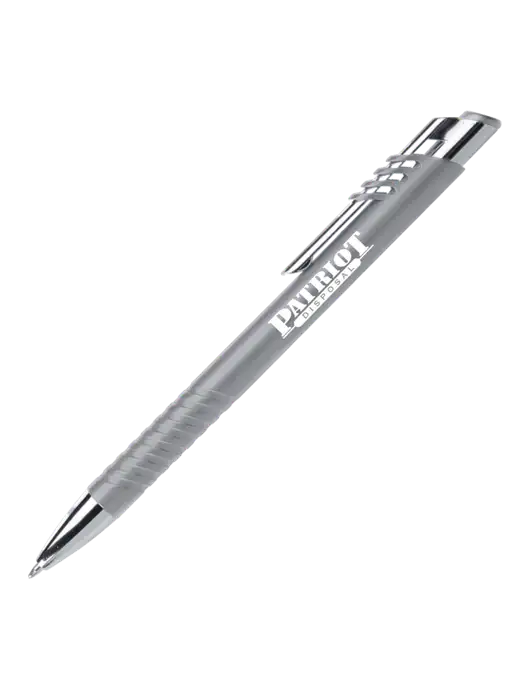 Schirhart Grey Pen - Black Ink w/Patriot Disposal Logo