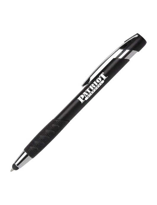 Alize Black Stylus Black Ink Pen w/Patriot Disposal Logo
