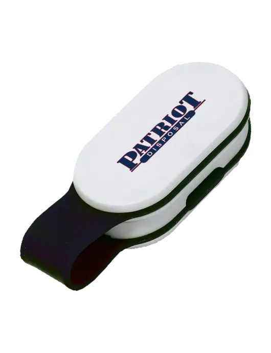 Magna Clip Black Personal Safety Light w/Patriot Disposal Logo