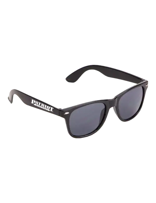 Daytona Black Sunglasses w/Patriot Disposal Logo