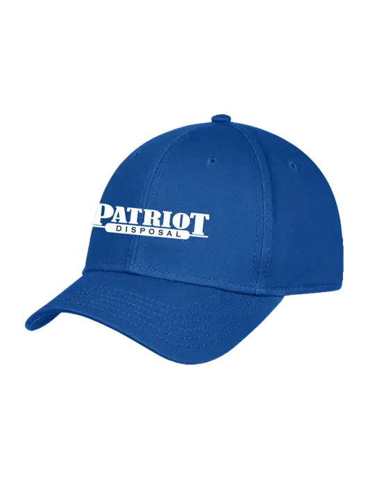 Royal Structured Cap Hook & Loop w/Patriot Disposal Logo