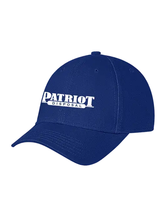 Royal Structured Soft Snap Closure Hook & Loop Cap w/Patriot Disposal Logo