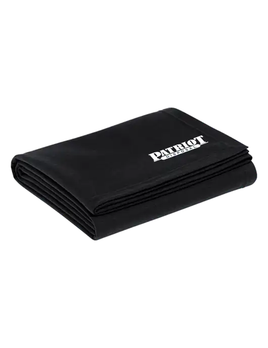 Recycled Black Blanket w/Patriot Disposal Logo