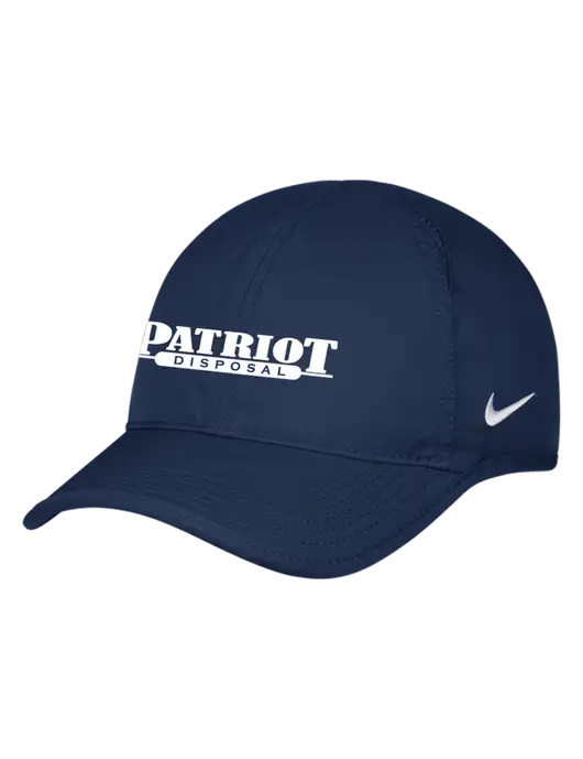 Nike Navy Featherlight Cap w/Patriot Disposal Logo