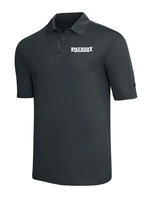 Nike Dark Grey Tech Sport Dri-FIT Polo w/Patriot Disposal Logo