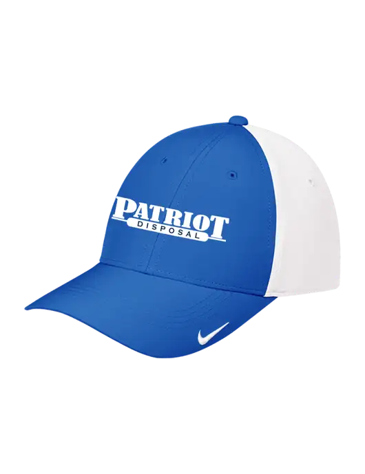 Nike Royal/White Dri-FIT Legacy Cap w/Patriot Disposal Logo