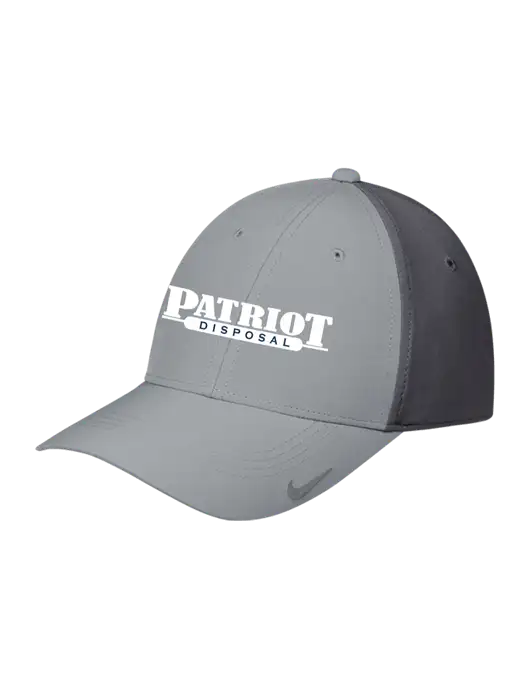 Nike Light Grey/Dark Grey Dri-FIT Legacy Cap w/Patriot Disposal Logo