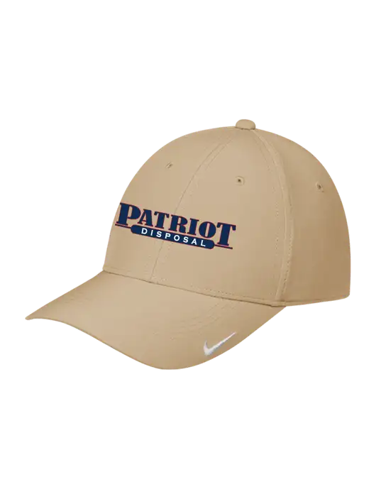 Nike Tan Dri-FIT Legacy Cap w/Patriot Disposal Logo