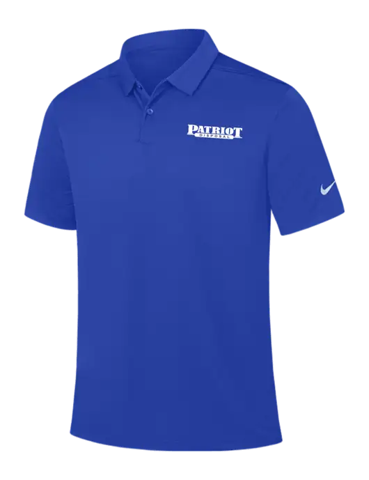 Nike Dark Royal Dry Essential Solid Polo w/Patriot Disposal Logo