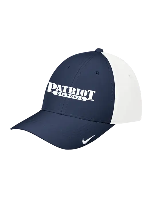 Nike Navy/White Dri-FIT Legacy Cap w/Patriot Disposal Logo