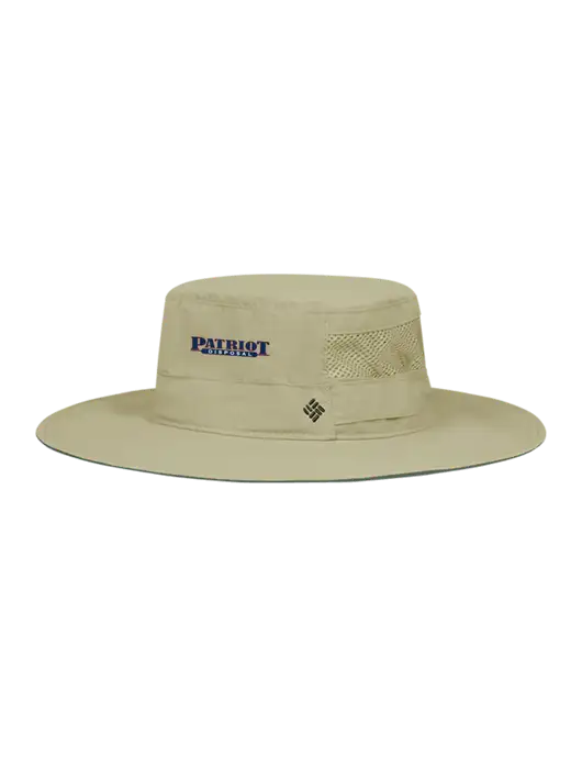 Columbia Tan Bora Bora Booney  Hat w/Patriot Disposal Logo