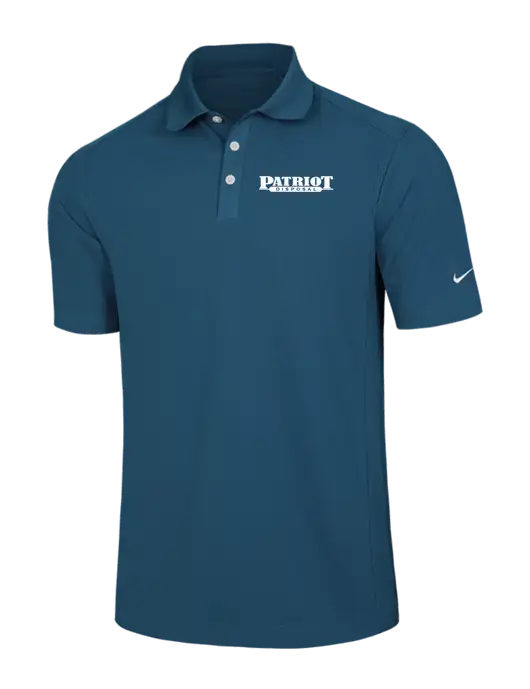 Nike Light Navy Dri-FIT Classic Polo w/Patriot Disposal Logo