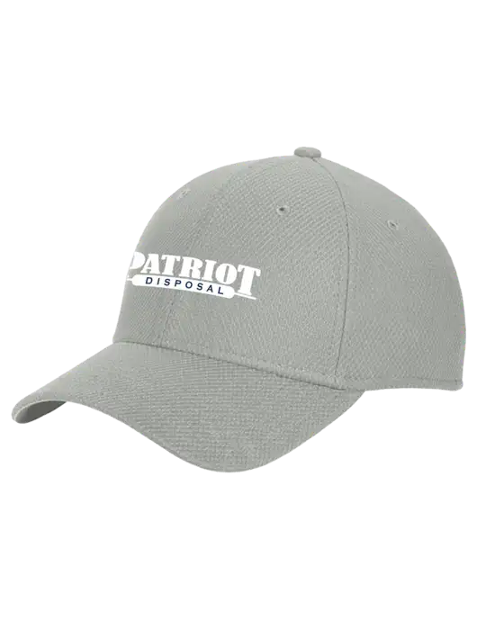 New Era Diamond Era Medium Grey Stretch Cap w/Patriot Disposal Logo