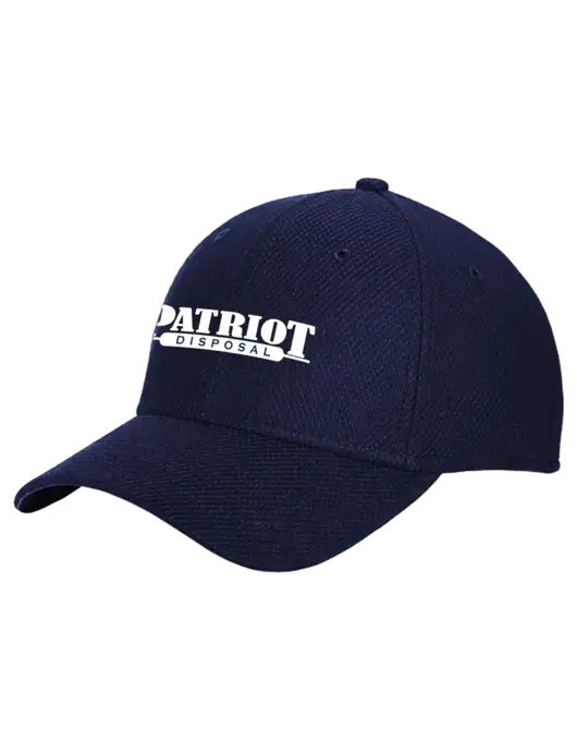 New Era Diamond Era Dark Navy Stretch Cap w/Patriot Disposal Logo