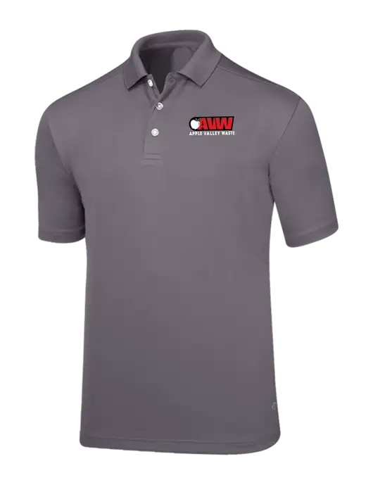 Callaway Core Medium Grey Performance Polo w/Apple Valley Logo