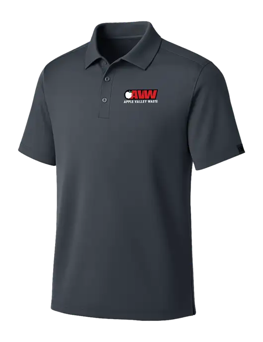 OGIO Dark Grey Framework Polo w/Apple Valley Logo