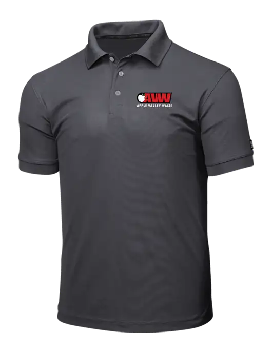 OGIO Charcoal Grey Caliber 2.0 Polo w/Apple Valley Logo