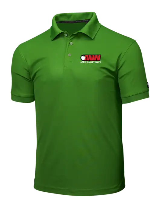 OGIO Dark Kelly Green Caliber 2.0 Polo w/Apple Valley Logo