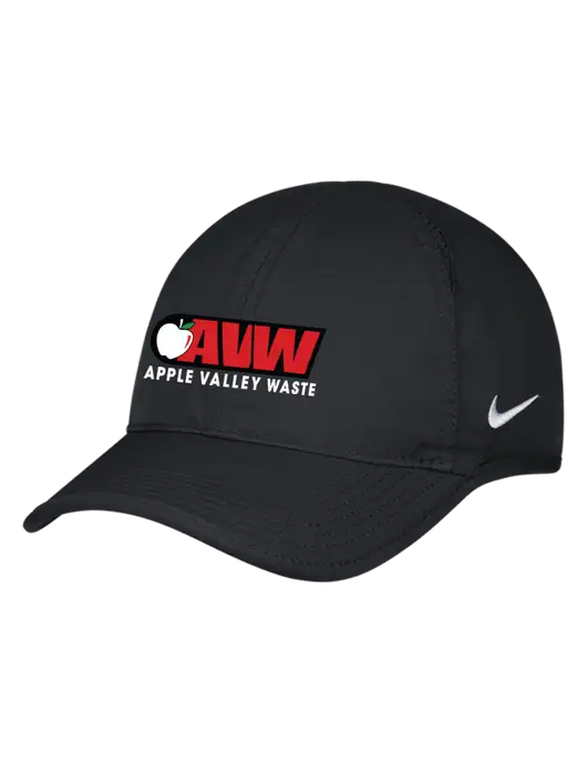 Nike Black Featherlight Cap w/Apple Valley Logo