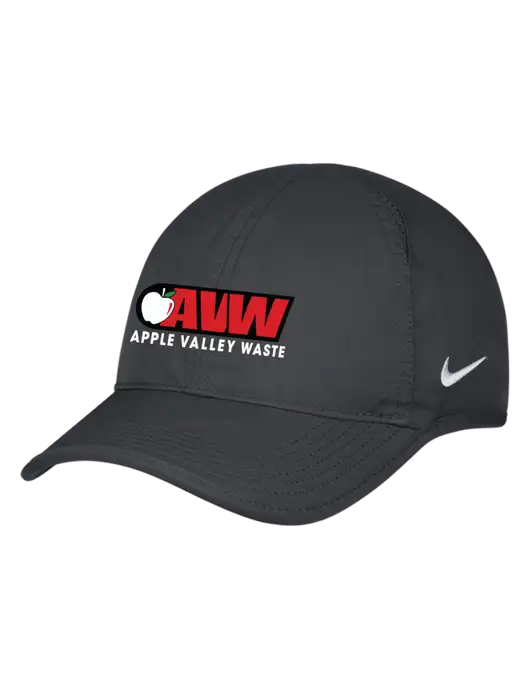 Nike Charcoal Featherlight Cap w/Apple Valley Logo